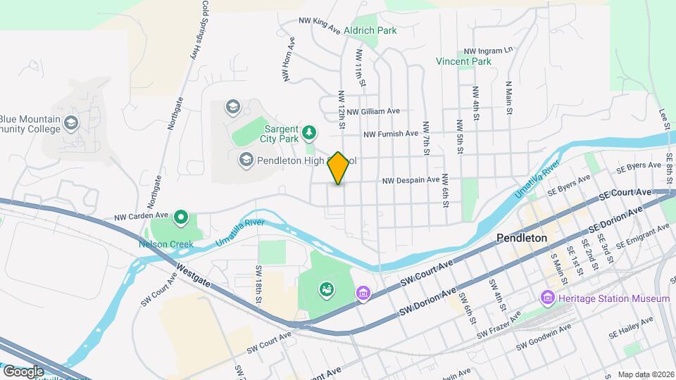 219 NW 12th St Map and Location Details