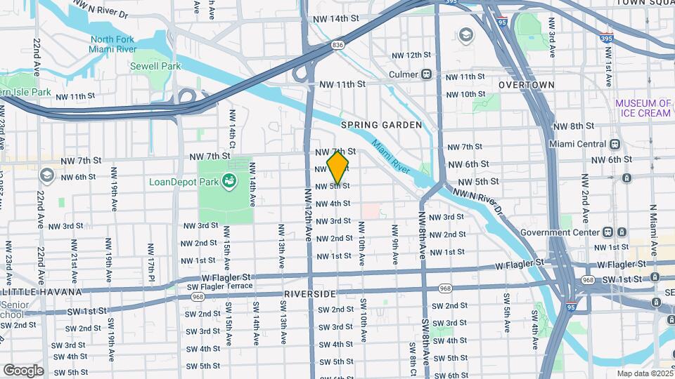1068 NW 5th St Mapa y Detalles de la Ubicación