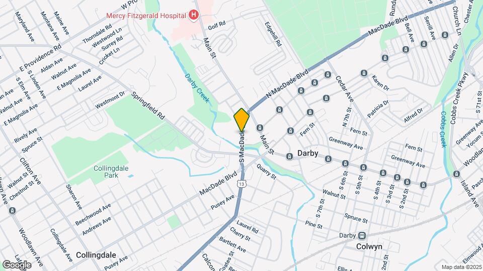 131 S MacDade Blvd Mapa y Detalles de la Ubicación