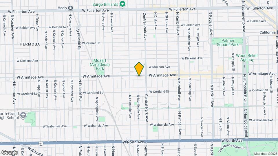 1951 N Monticello Ave, Unit Unit 2 Mapa y Detalles de la Ubicación