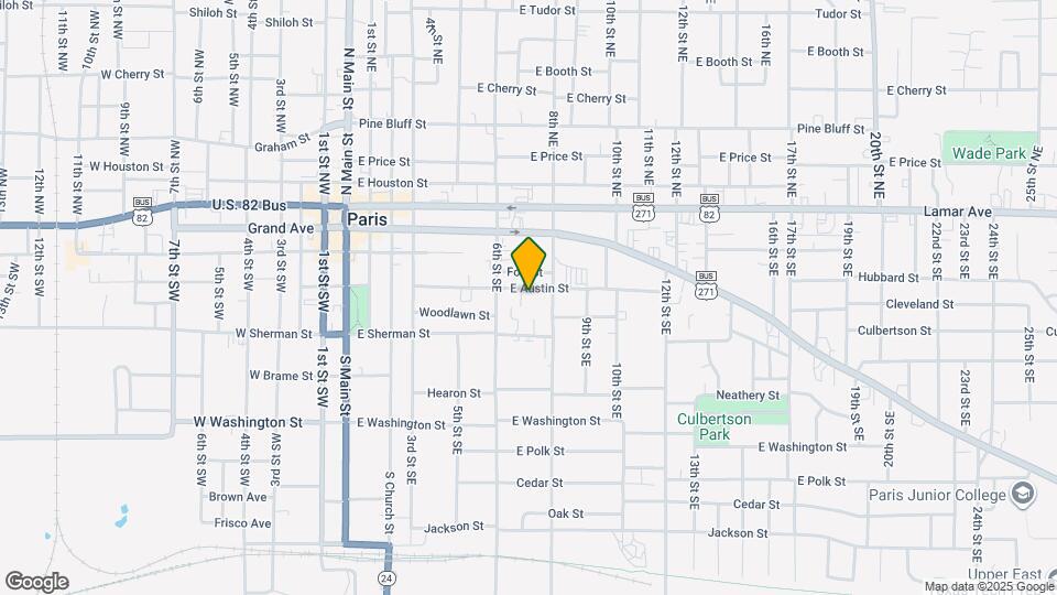 716 E Austin St Map and Location Details