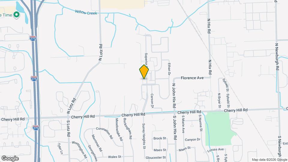 523 Brookfield Dr Map and Location Details