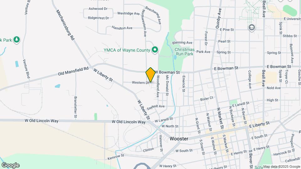 636 Western Dr Map and Location Details