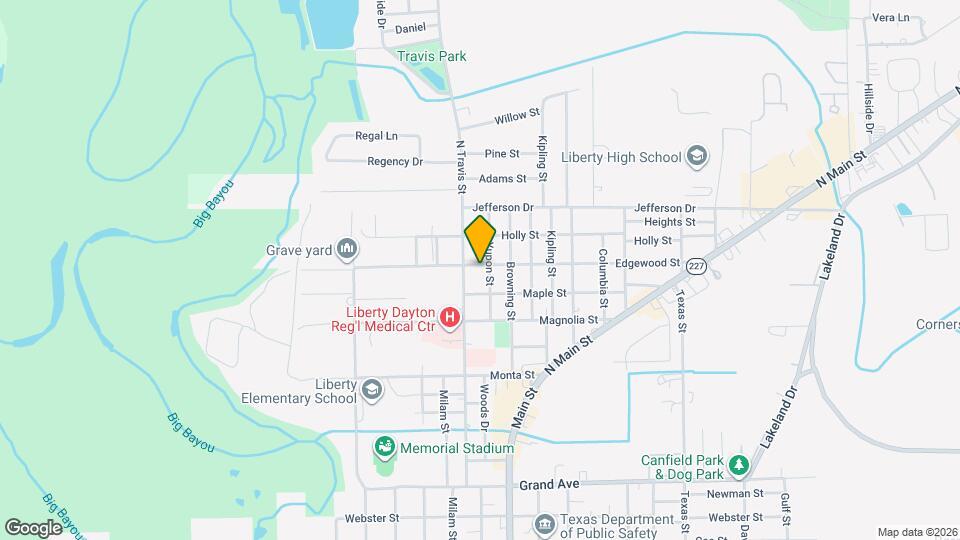 1810 Edgewood St, Unit A Map and Location Details