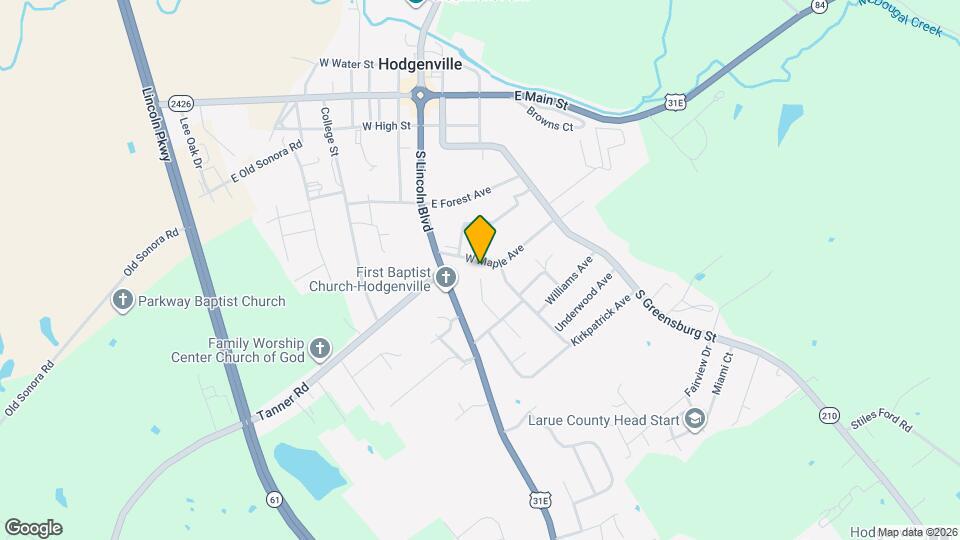 358 W Maple Ave Map and Location Details