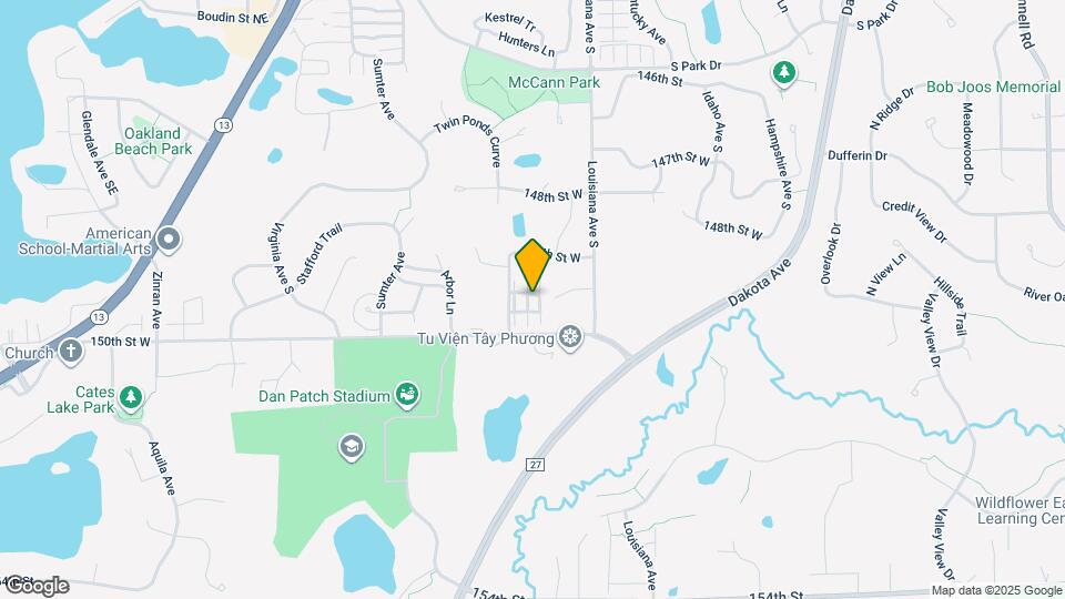 14961 Mustang Path Map and Location Details