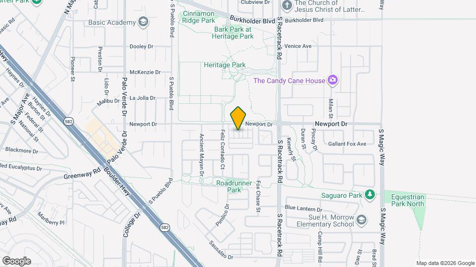 509 Amber Sunset St Map and Location Details