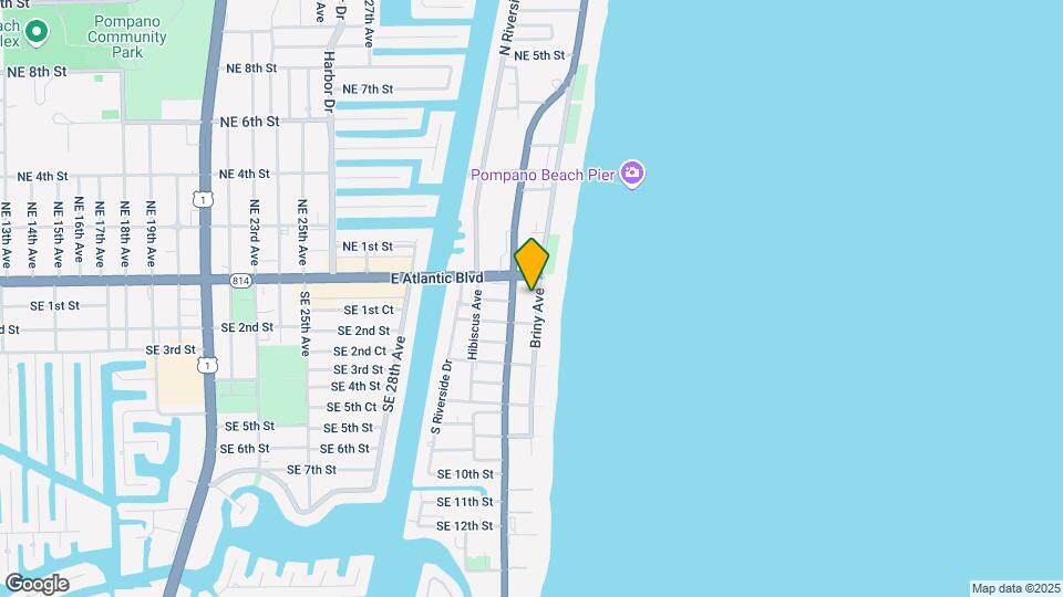 101 Briny Ave, Unit 2805 Map and Location Details