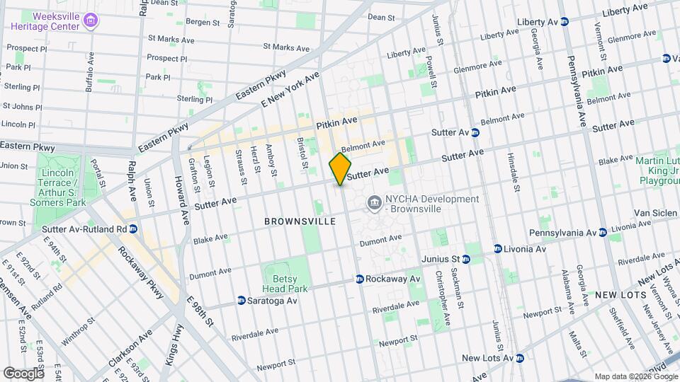 548 Rockaway Ave, Unit 2 Map and Location Details