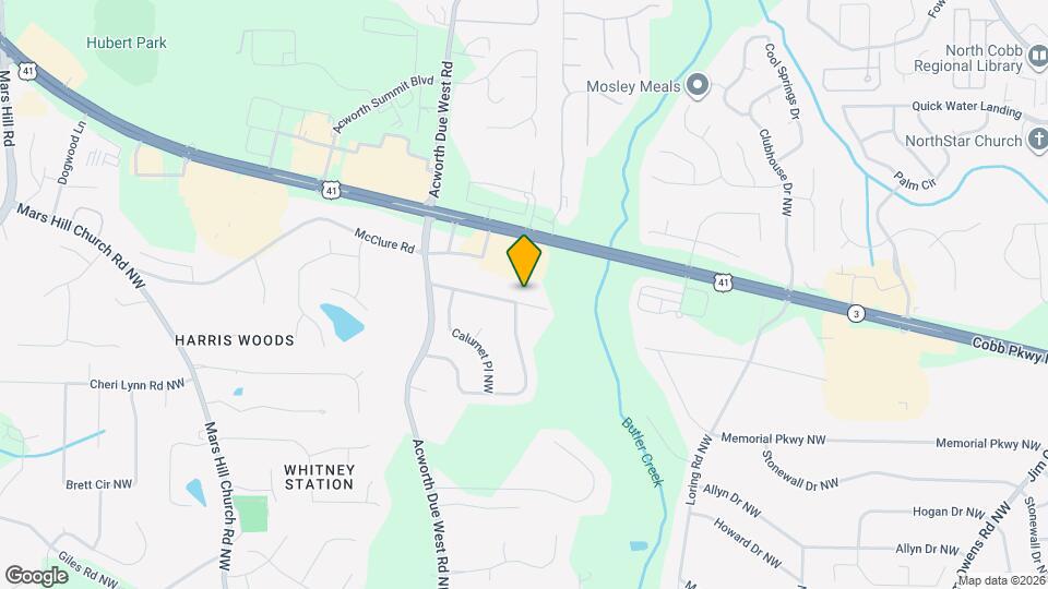 4476 Calumet Dr NW Map and Location Details