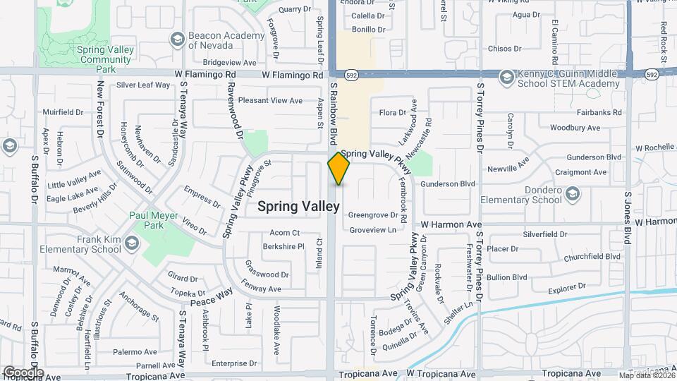 4407 De Forest St Map and Location Details