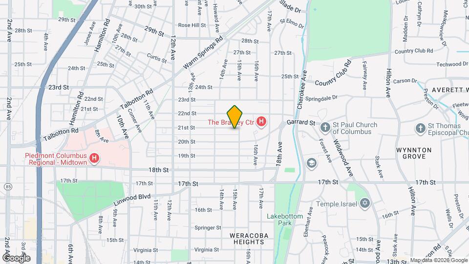 1440 21st St Map and Location Details