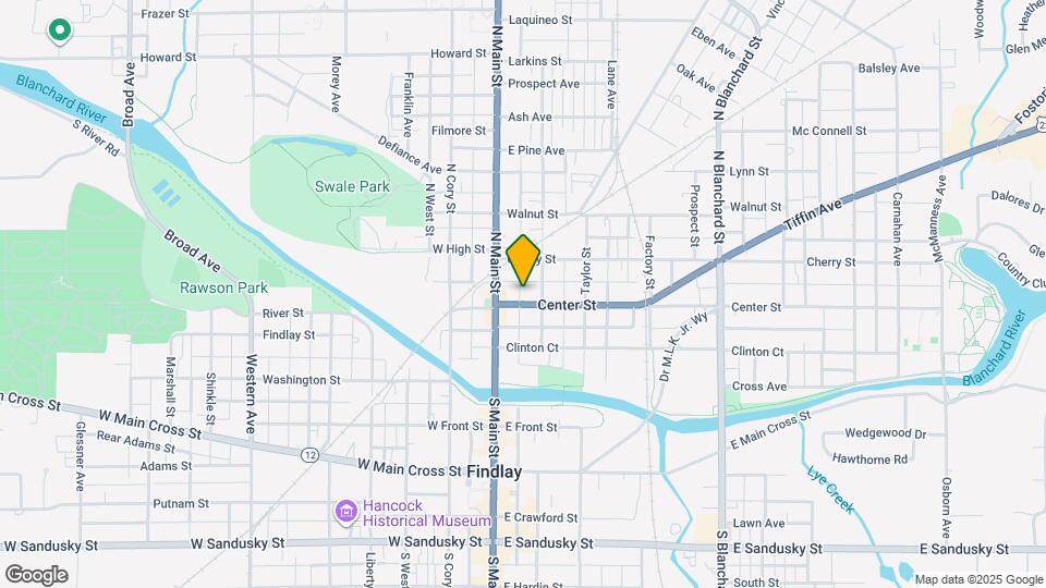 118 Center St, Unit A Map and Location Details