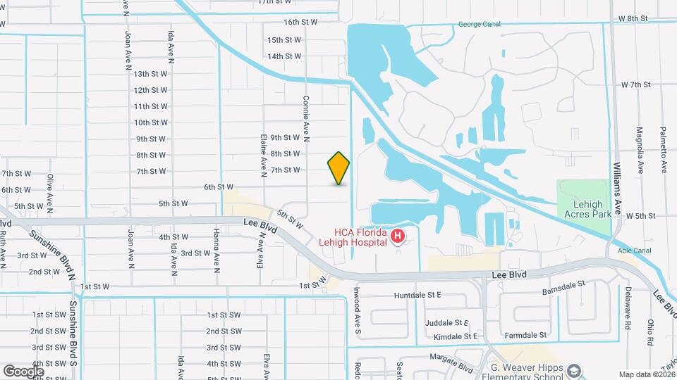 2505 6th St W Map and Location Details