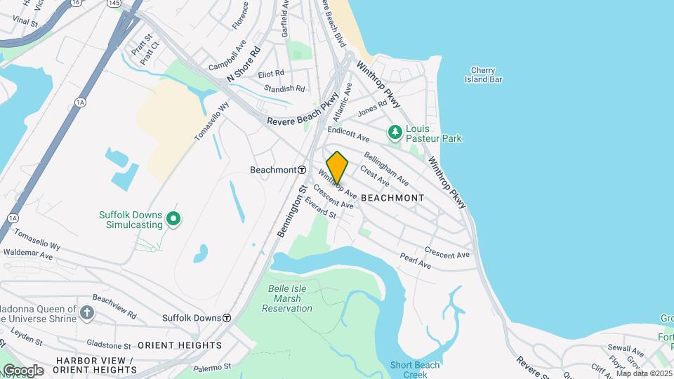 731 Winthrop Ave Map and Location Details