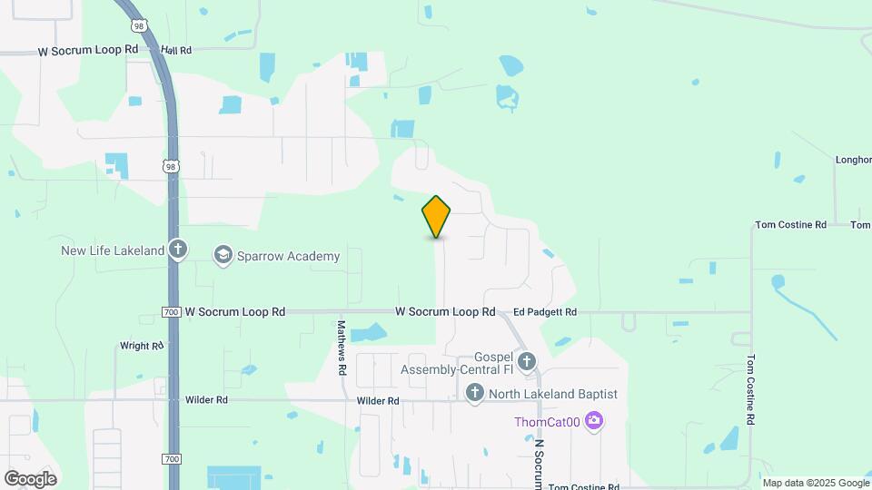 8626 Sunnydale Ln Map and Location Details