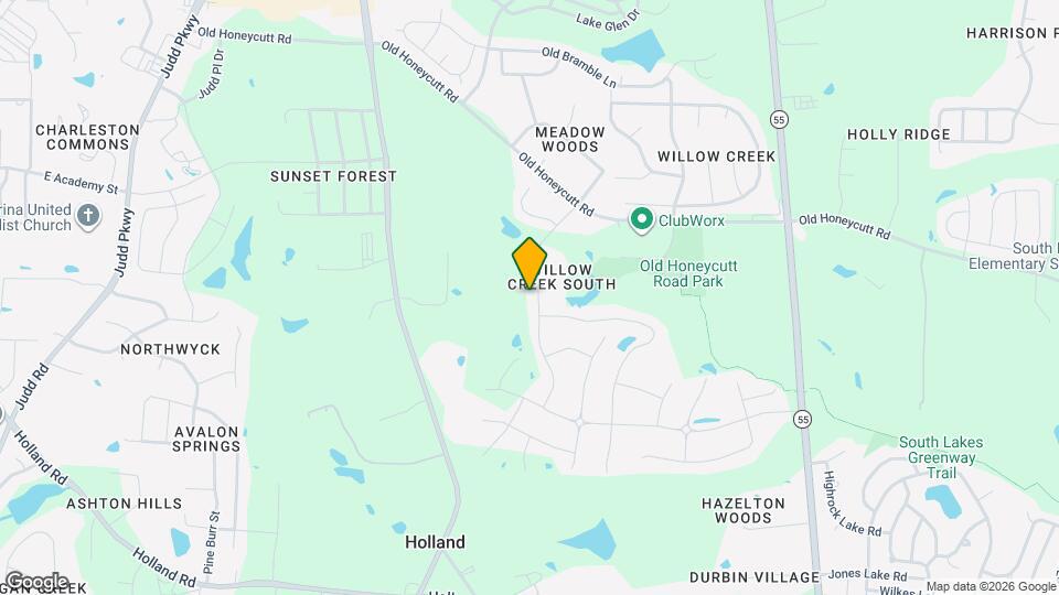 236 Ber Creek Dr Mapa y Detalles de la Ubicación