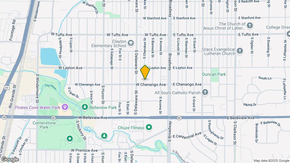 237 W Chenango Ave Map and Location Details