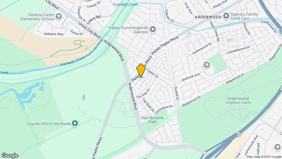 5907 Via Lugano Via Map and Location Details