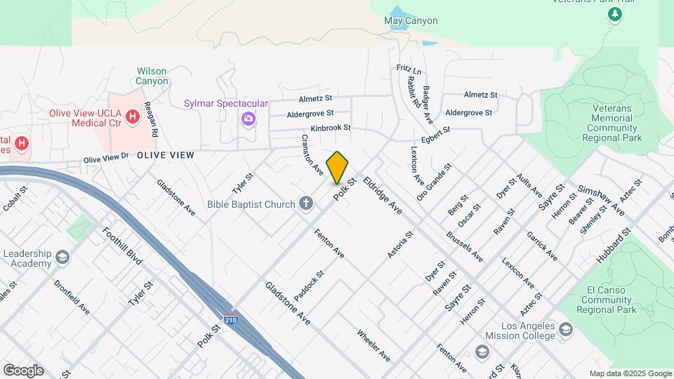 13747 Polk St Map and Location Details