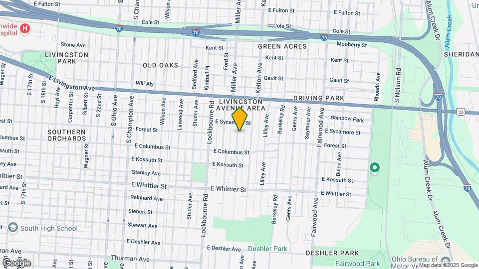 956 Ellsworth Ave Map and Location Details