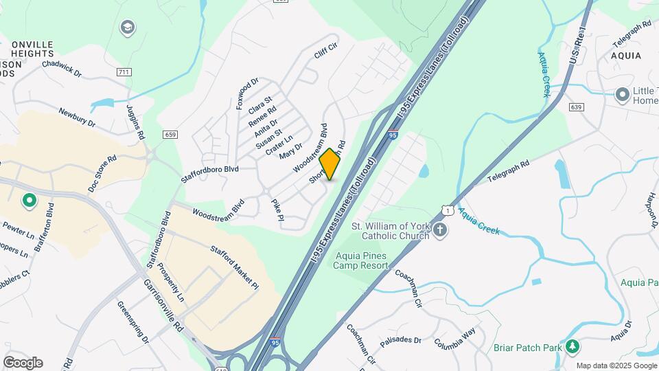 104 Hunting Creek Ln Map and Location Details