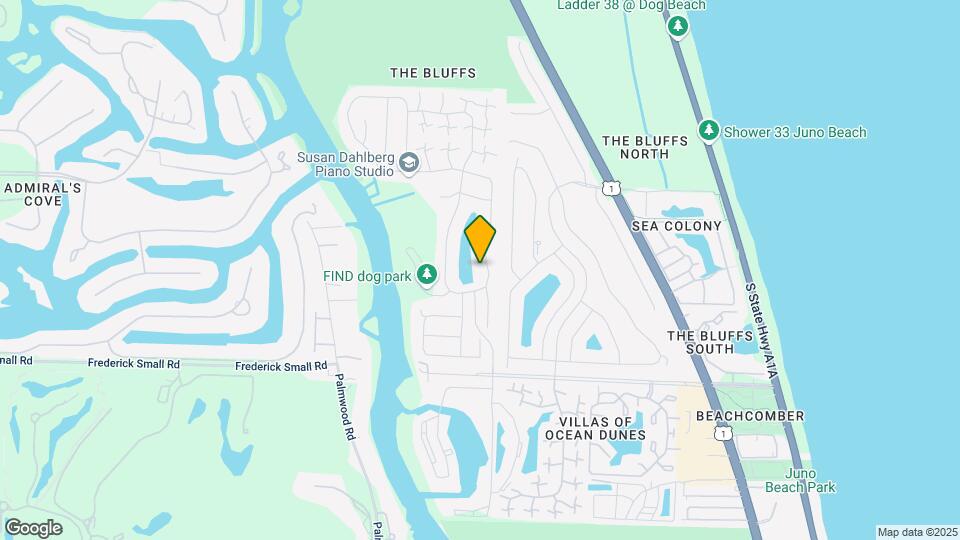 208 E River Park Dr Map and Location Details