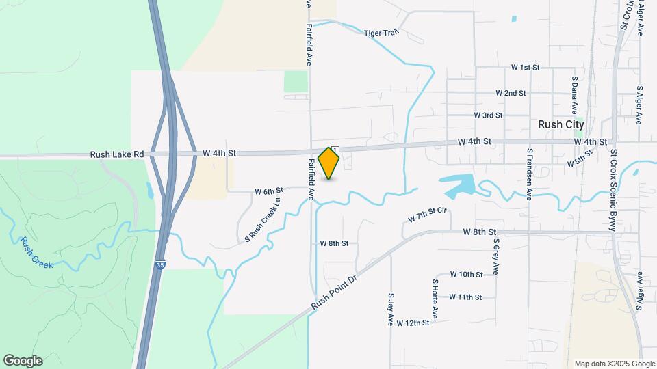 Rush Riverview Apartments Map and Location Details