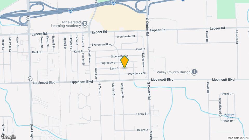 3716 Lynn St Map and Location Details