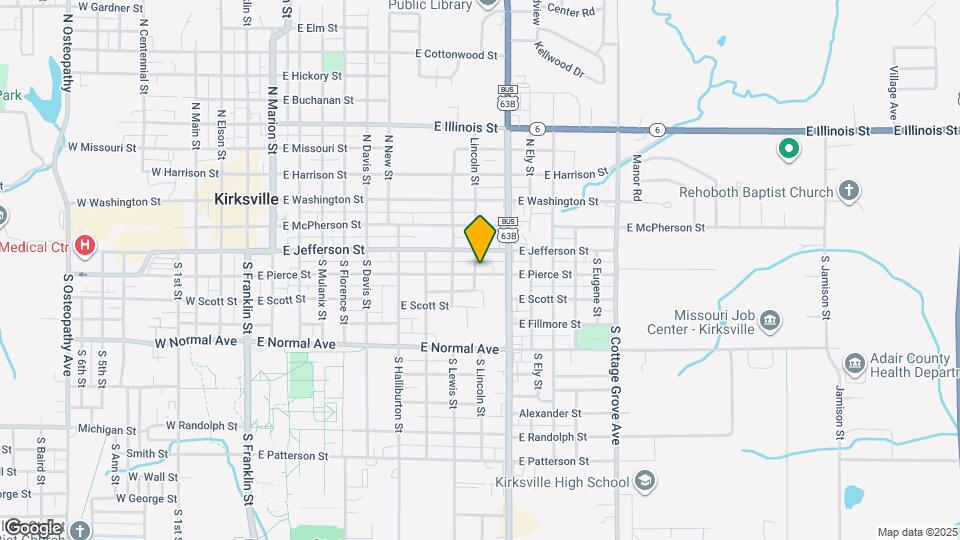 1001 E Pierce St Mapa y Detalles de la Ubicación