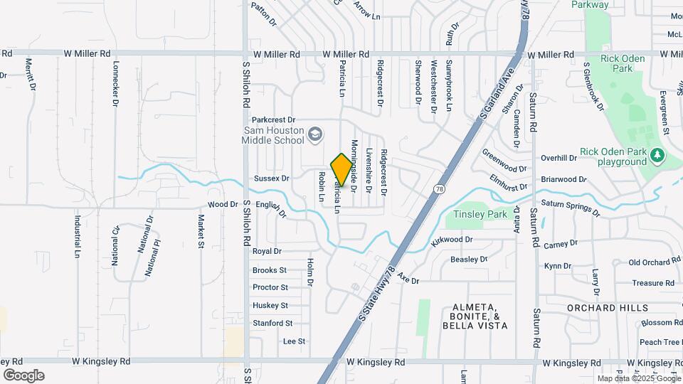 2522 Patricia Ln Map and Location Details
