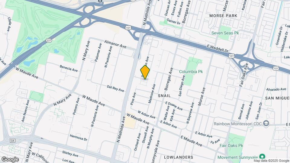 370 San Aleso Ave Map and Location Details
