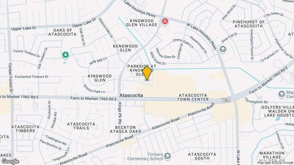 6807 Kingwood Glen Dr Map and Location Details