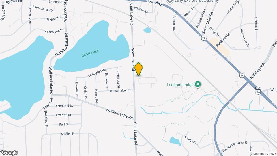 1804 Colonial Village Way, Unit #1 Map and Location Details