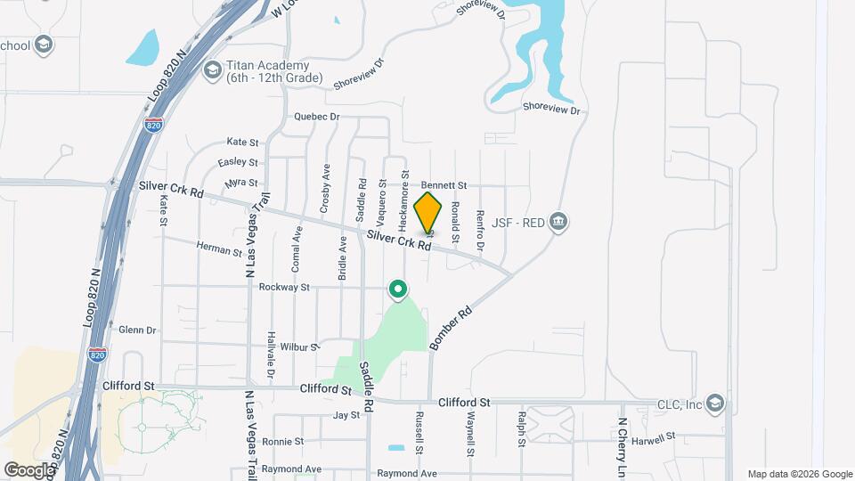 811 Clyde St Map and Location Details