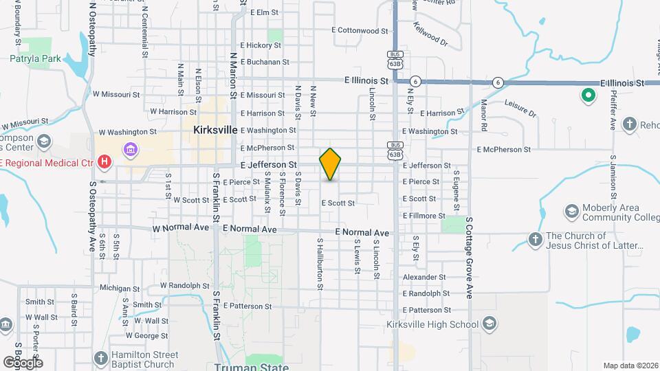 712 E Pierce St, Unit A Map and Location Details