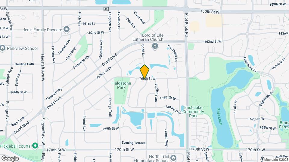 16513 Dodd Ln Map and Location Details