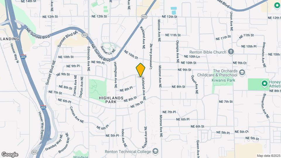 839 Kirkland Ave NE Map and Location Details