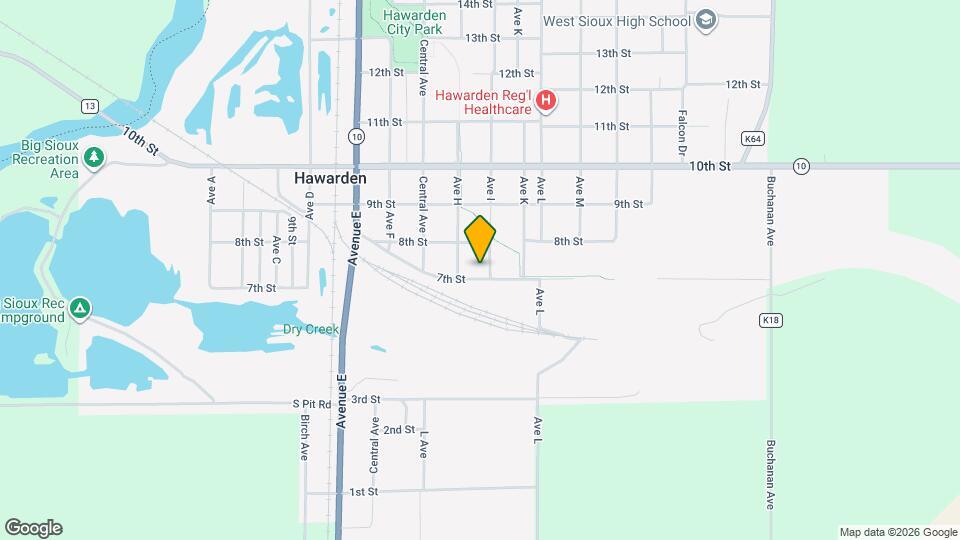 Town House Apartments Map and Location Details