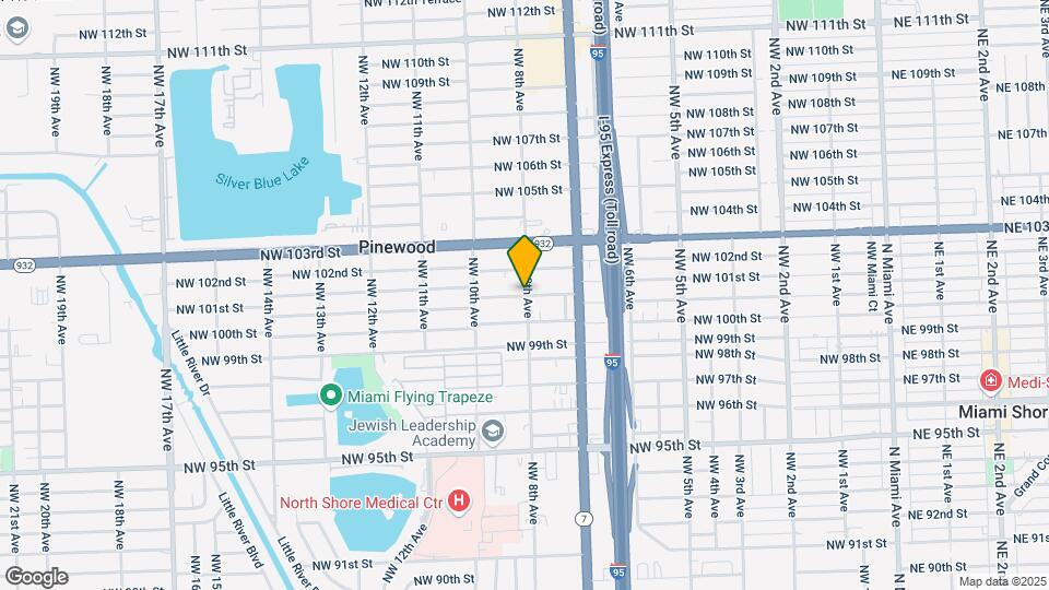 811 NW 101st St Map and Location Details