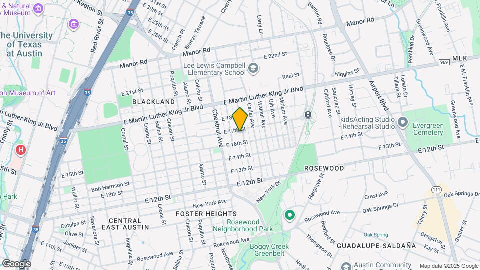 1606 Singleton Ave Map and Location Details