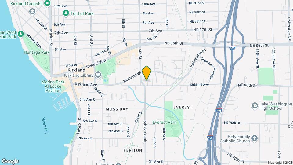 602 Kirkland Way Map and Location Details