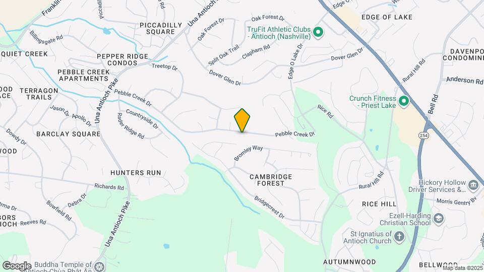 5132 Pebble Creek Dr Map and Location Details