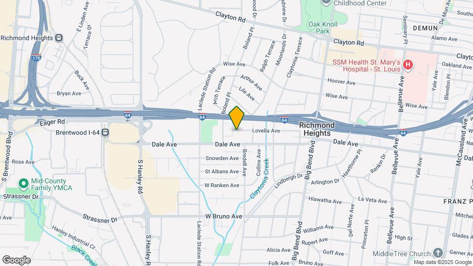 7716 Lovella Ave Map and Location Details