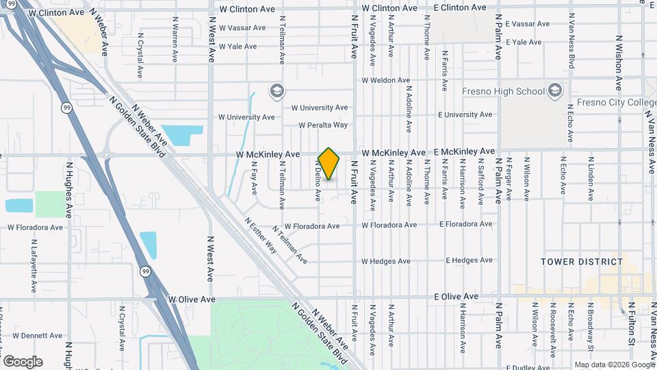 1515-1519 N Carruth Ave Map and Location Details