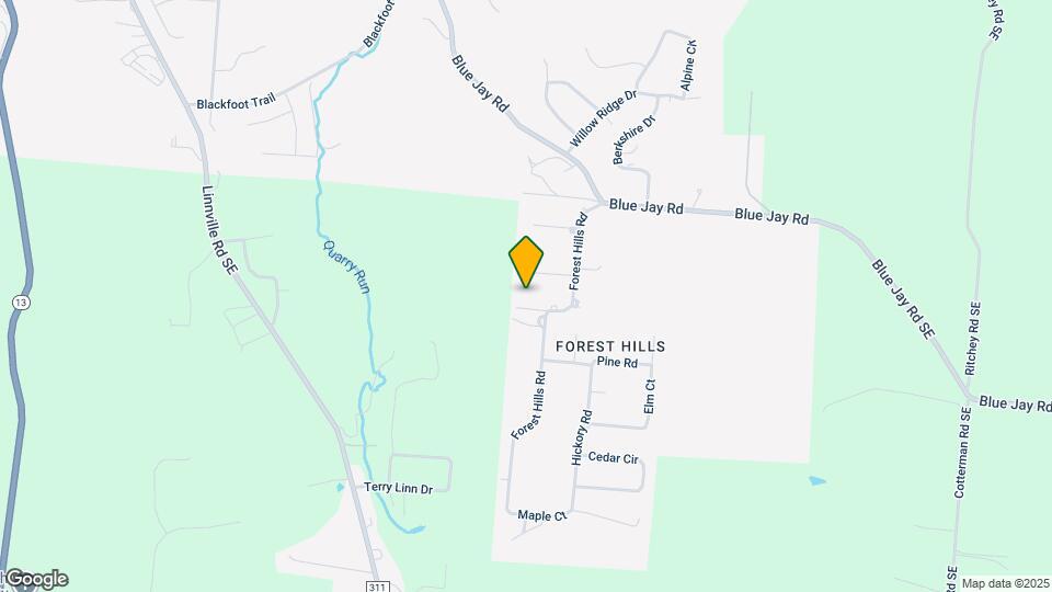 1720 Oak Ct Map and Location Details