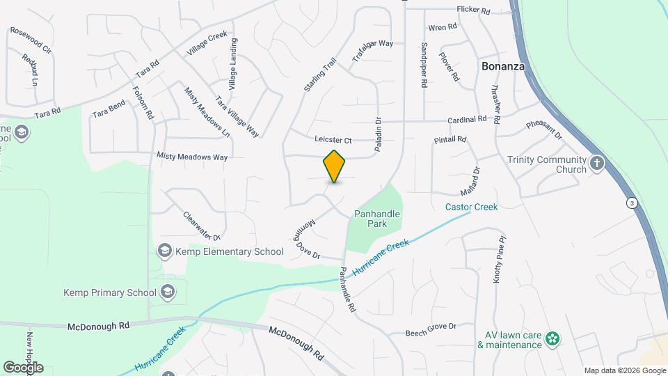 10834 Sunfield Way Map and Location Details