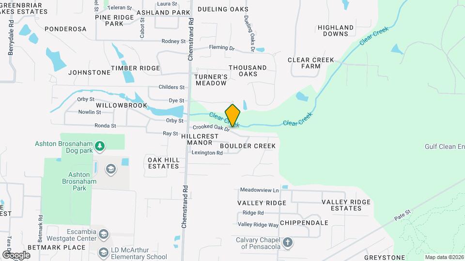 754 Crooked Oak Dr Map and Location Details