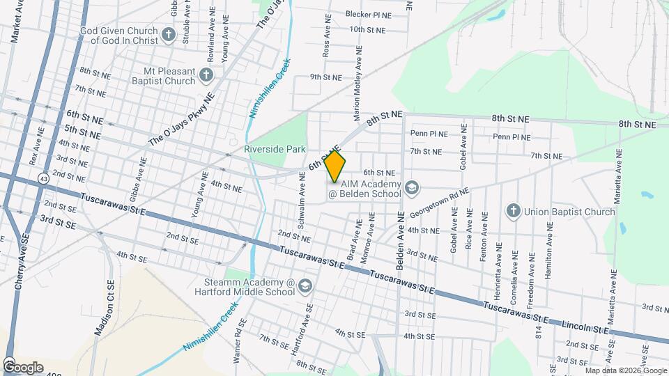 501 Flamos Cir NE Map and Location Details