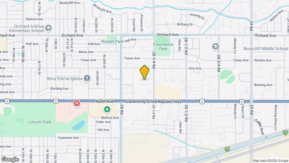 512 Eastgate Ct Map and Location Details